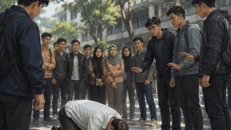 Viral Video Ciuman Mahasiswa Sesama Jenis di Kampus PNJ, Orang Tua Minta Maaf Sampai Sujud!